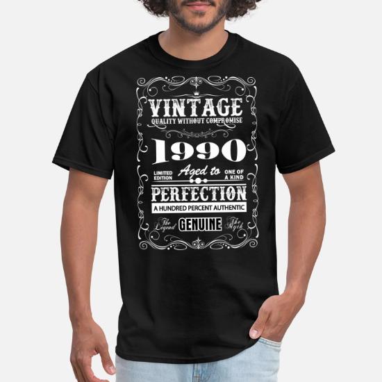 Premium Vintage 1990 Aged To Perfection 